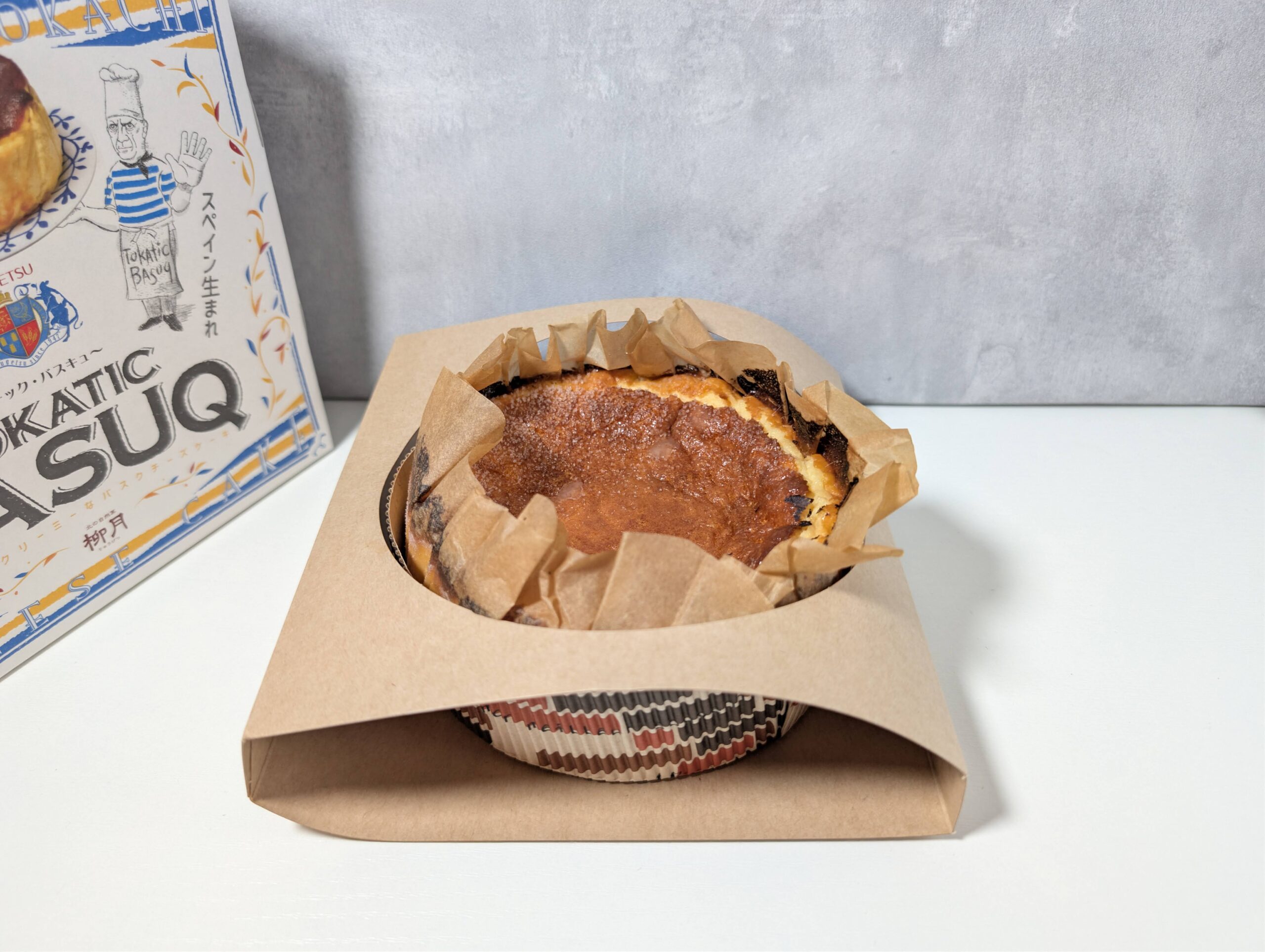 柳月、トカチック・バスキュ～（バスクチーズケーキ） 